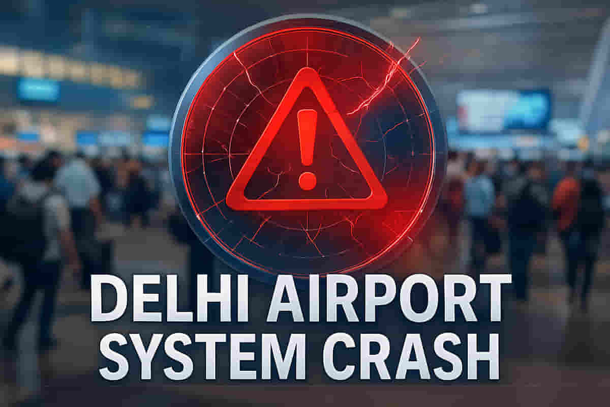 ఢిల్లీ విమానాశ్రయంలో గందరగోళం: ATC సిస్టమ్ క్రాష్‌తో 800+ విమానాలు ఆలస్యం!