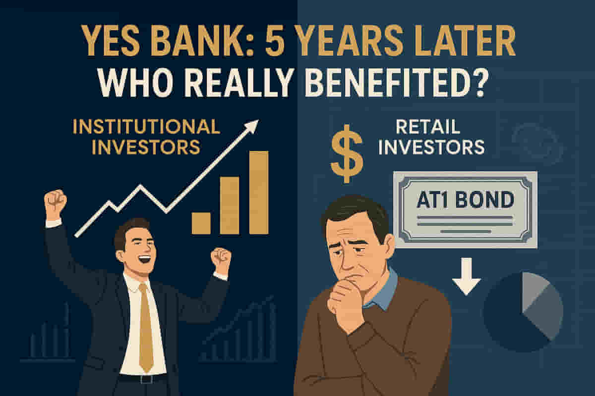 యెస్ బ్యాంక్ షేక్-అప్: 5 సంవత్సరాల తర్వాత, SBI & రిటైల్ ఇన్వెస్టర్లకు పూర్తిగా భిన్నమైన భవిష్యత్తులు! షాకింగ్ నిజం బహిర్గతం!