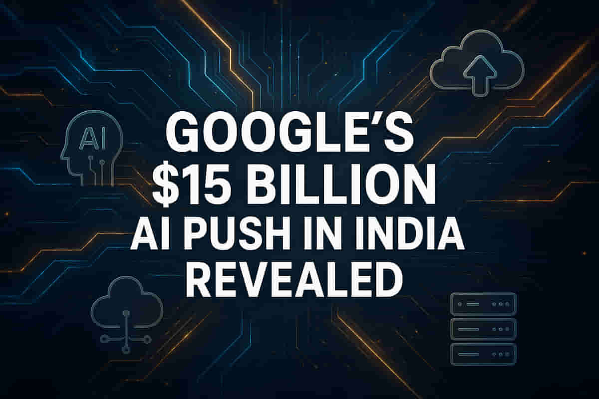 Google ने भारतात $15 अब्ज डॉलर्सचा AI पॉवरहाऊस लाँच केला! नवीन डेटा सेंटर्स आणि स्टार्टअप्समुळे मोठी वाढ - आता वाचा!
