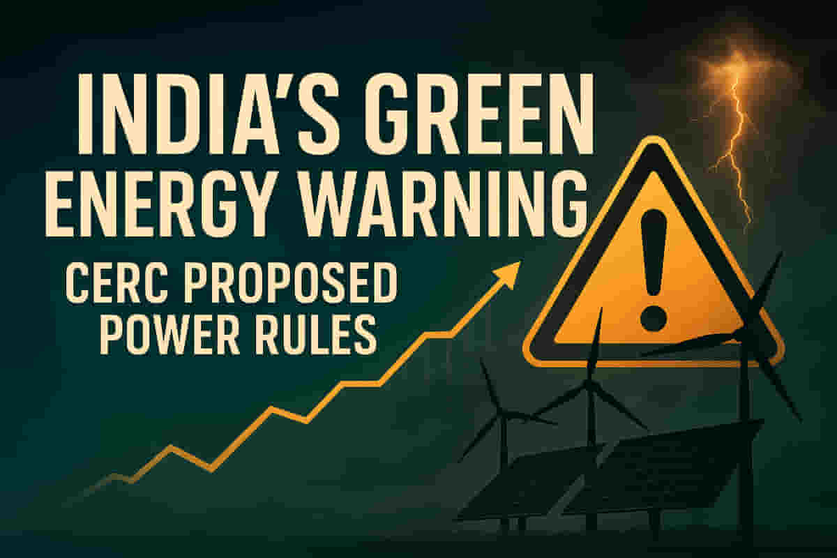 ग्रीन एनर्जीमध्ये मंदी? भारताच्या कठोर नवीन वीज नियमांमुळे डेव्हलपर्सचा मोठा विरोध!